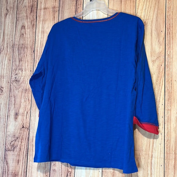 The University of Kansas Jayhawks Woman’s blouse NEW - Picture 8 of 8